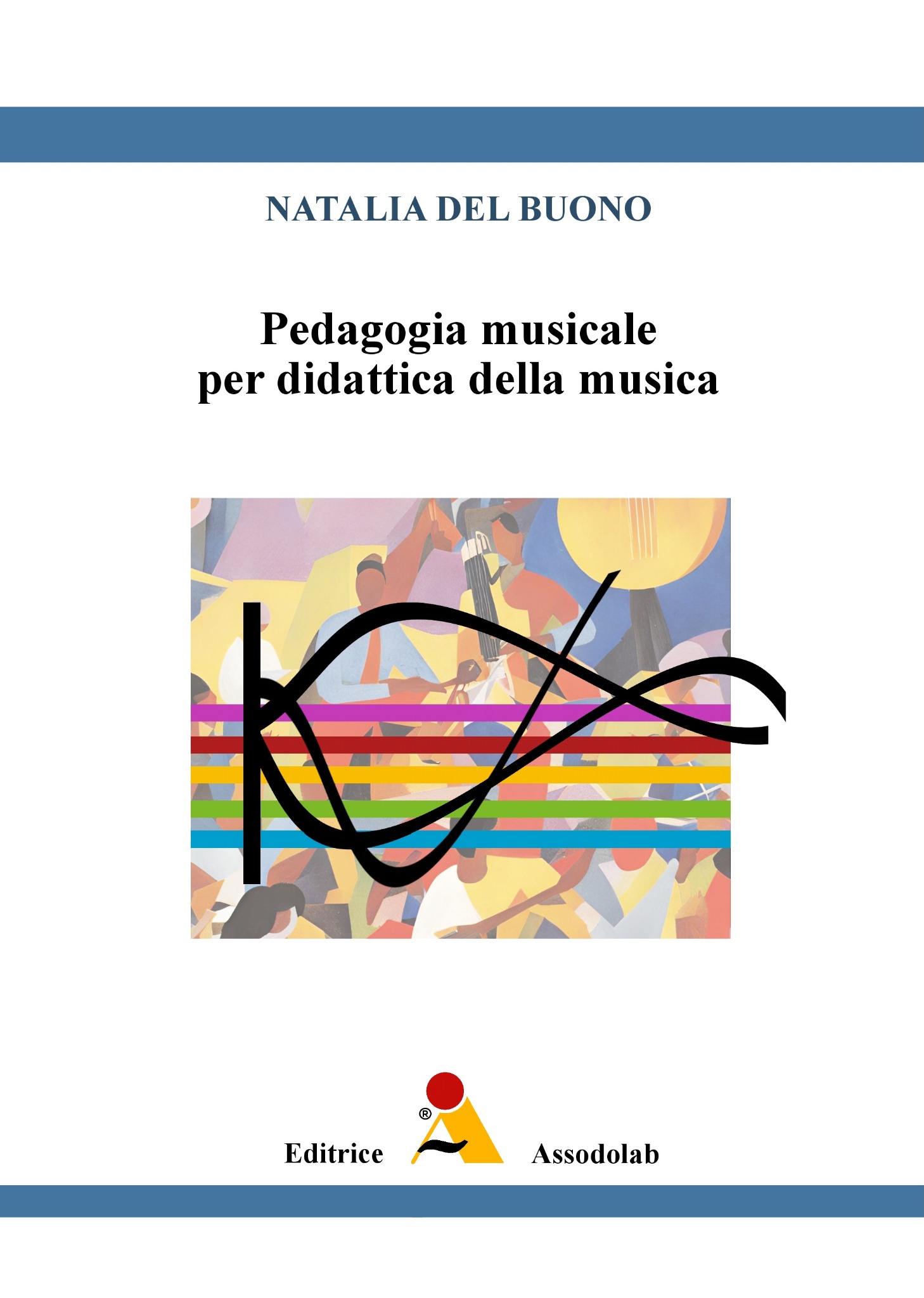 Copertina del volume Pedagogia musicale per didattica della musica